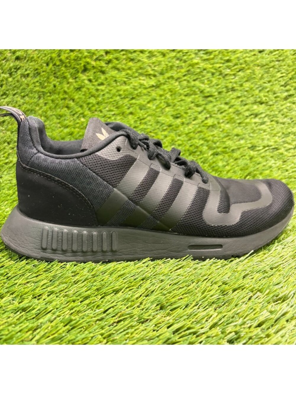 Adidas Originals Multix Womens Size 7.5 Black Athletic Running Shoes Sneakers
